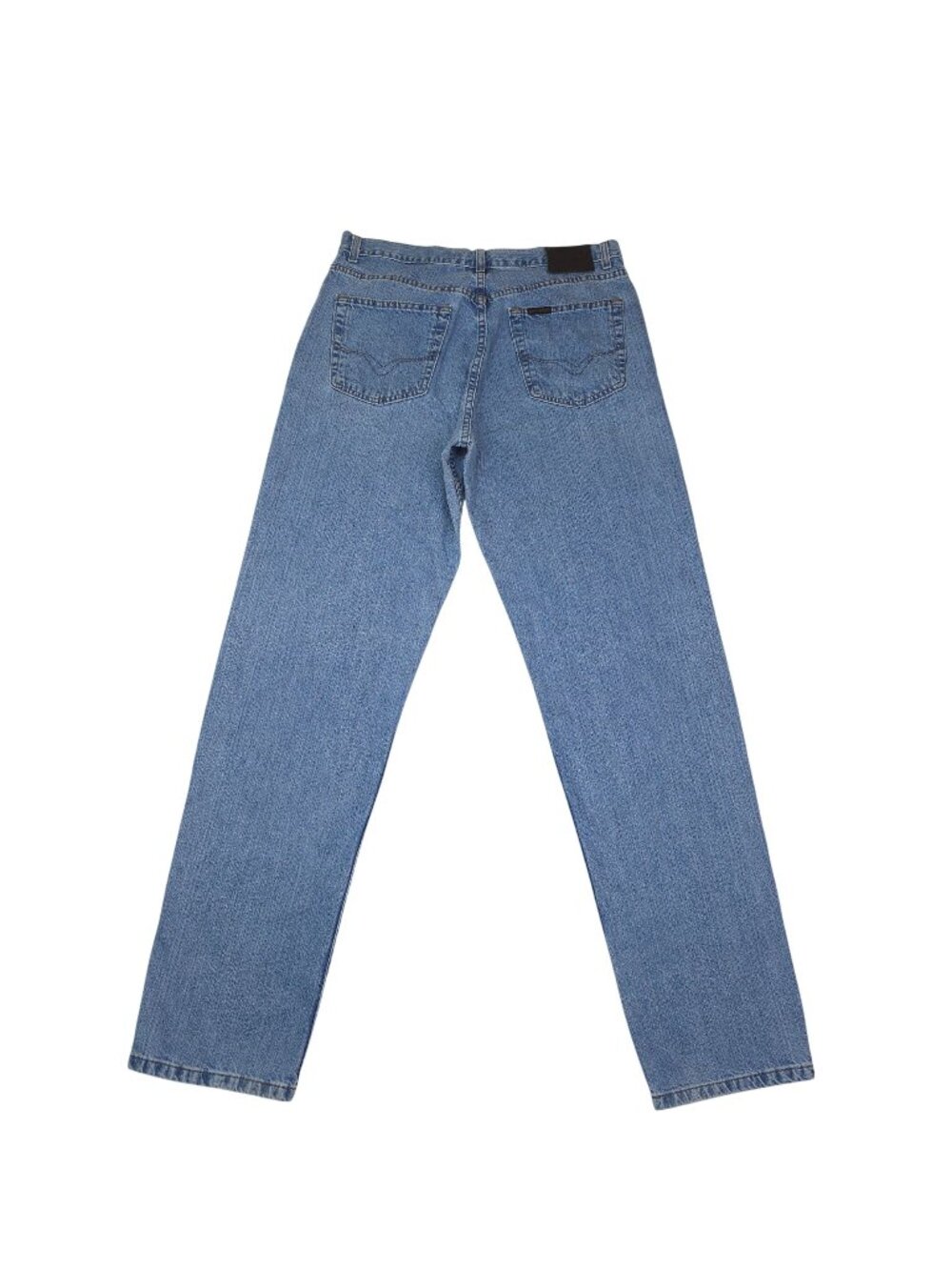 Harley-Davidson Mens Relaxed Leg Blue Jeans 36x36 Cotton Vintage